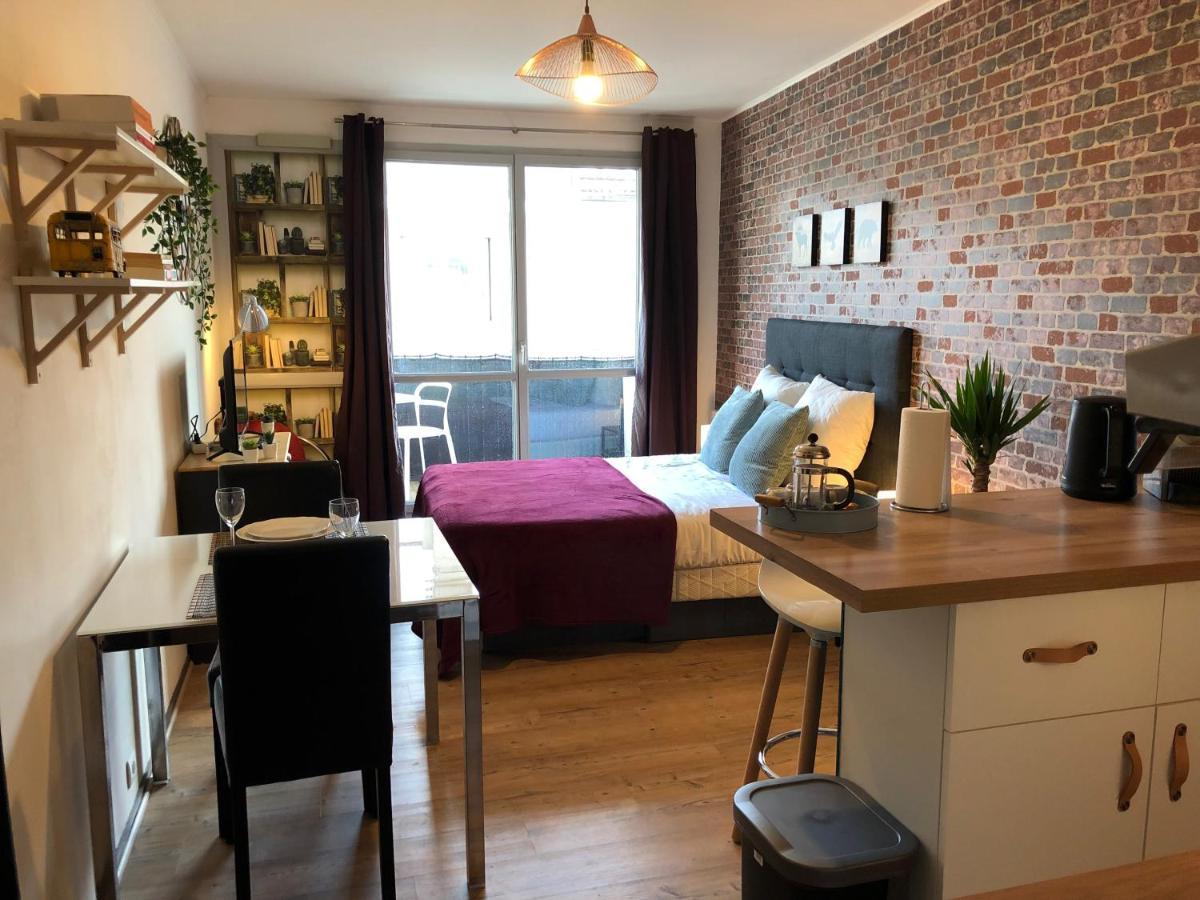 Studio Avec Balcon & Parking Gratuit - Tours Gare Luaran gambar