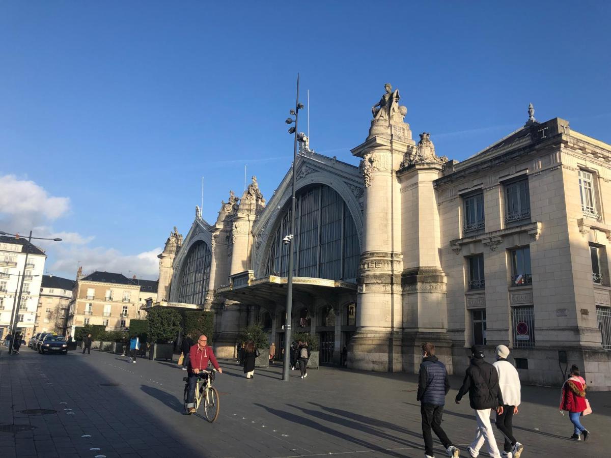 Studio Avec Balcon & Parking Gratuit - Tours Gare Luaran gambar